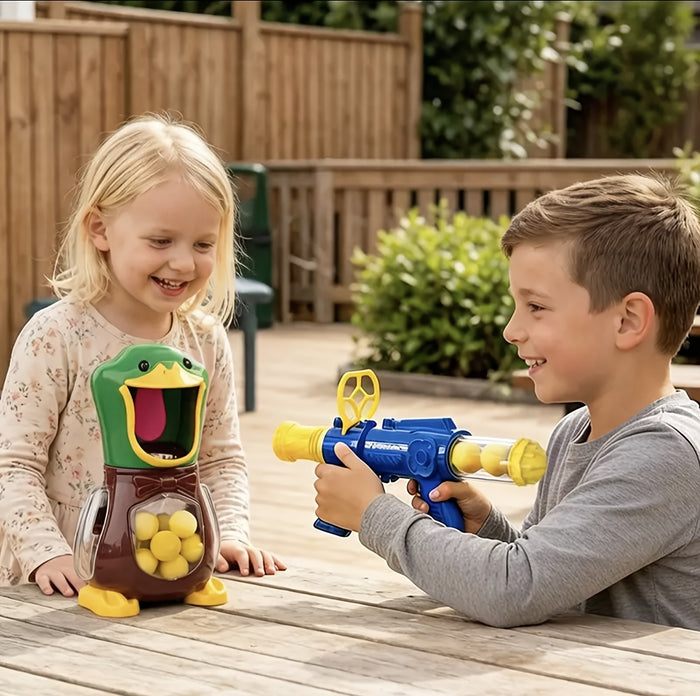 Kids' Duck Target Shooting Game with Foam Balls – detail 1