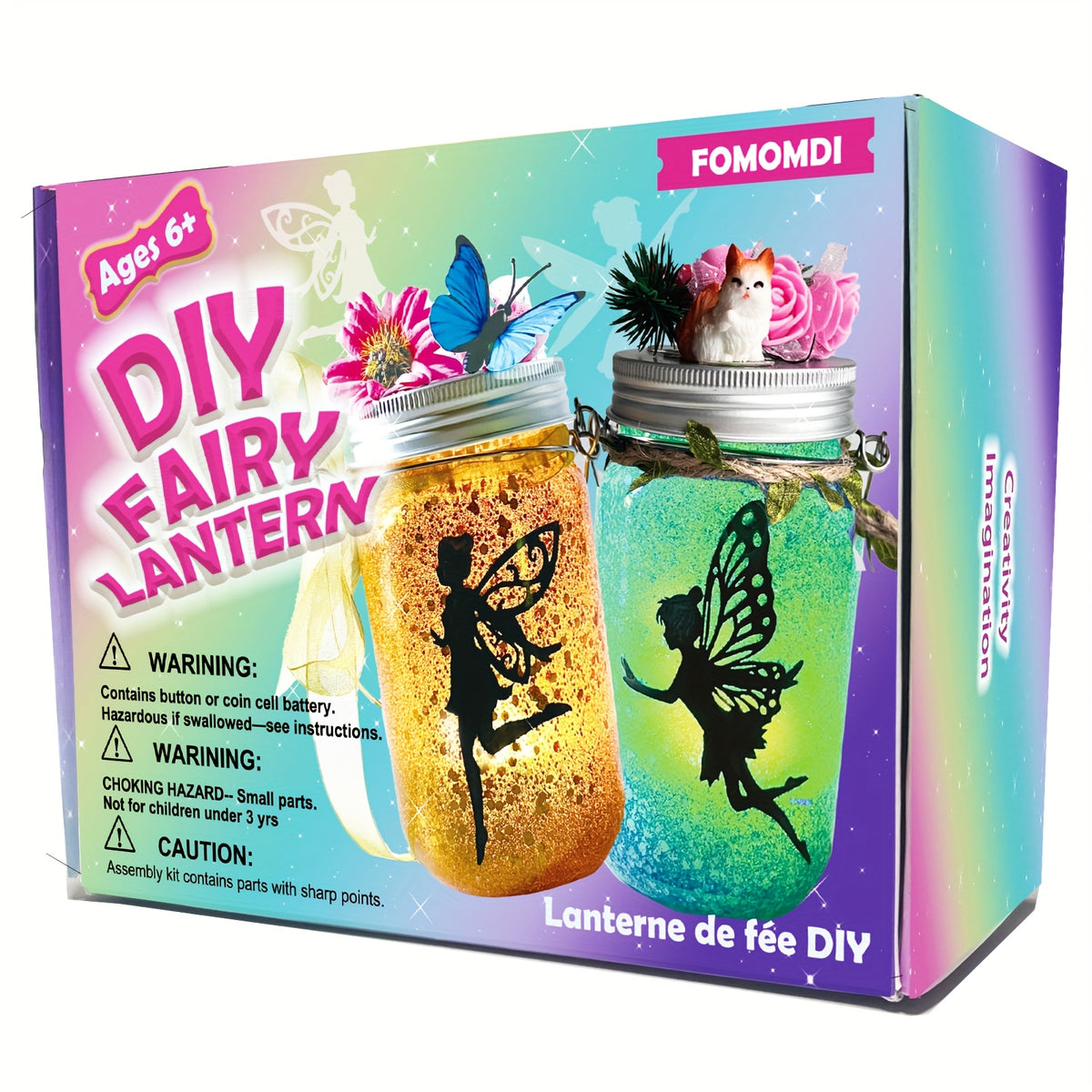 DIY Fairy Lantern Craft Kit with Remote-Control Light – image 7