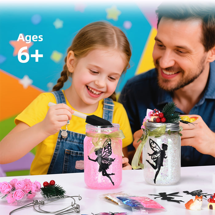 DIY Fairy Lantern Craft Kit with Remote-Control Light – detail 3