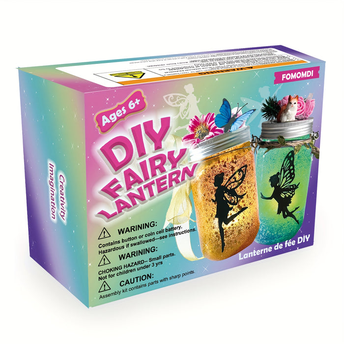 DIY Fairy Lantern Craft Kit with Remote-Control Light – detail 4