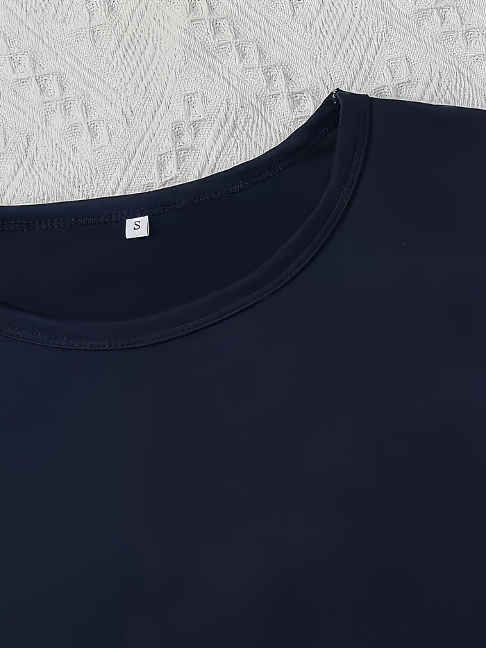 Plus Size Christmas Cat Pyjama Set in Navy – UK 18–24 – detail 1