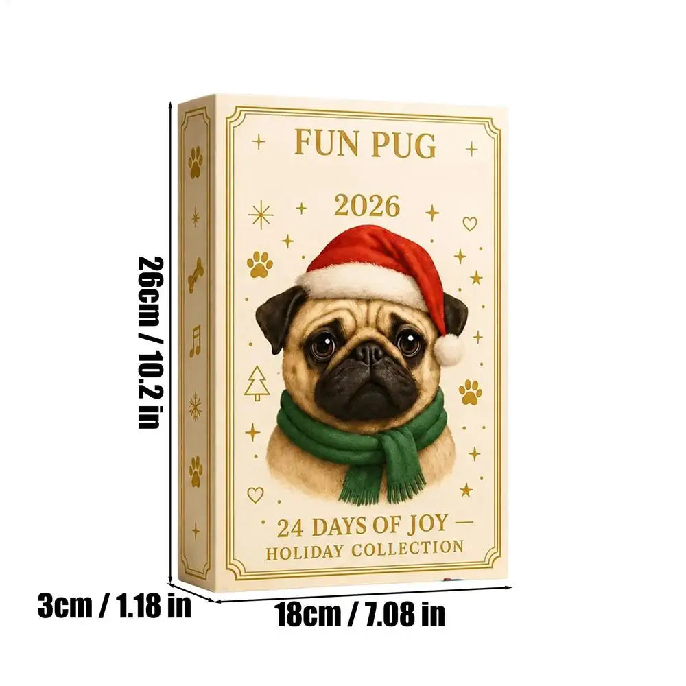 Pug Christmas Advent Calendar 2026 – 24-Day Countdown – image 9