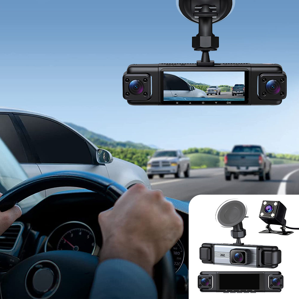 1080p Front & Rear Dash Cam with Loop Recording – image 4