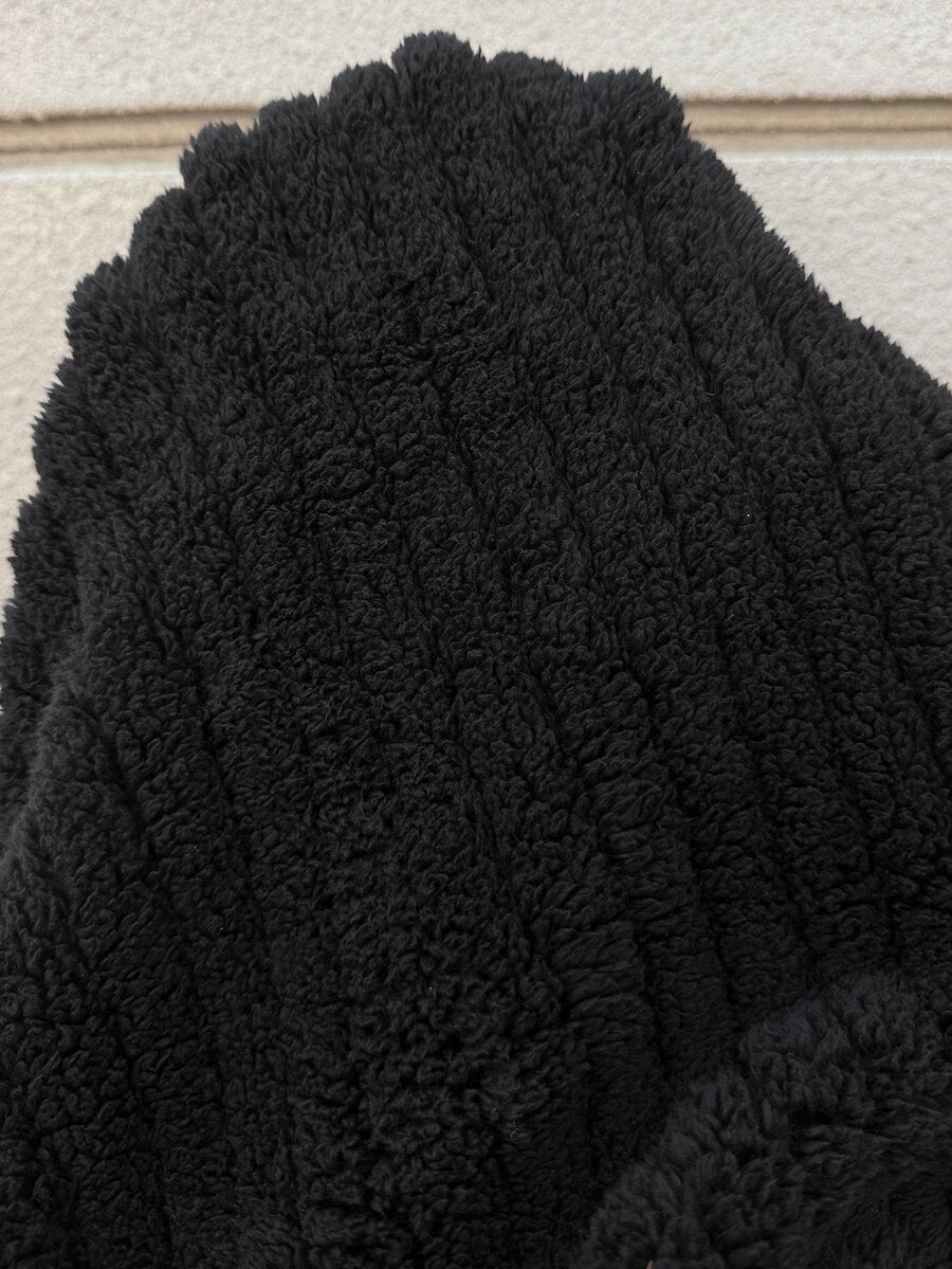 Plus Size Hooded Zip-Up Teddy Jacket – image 72