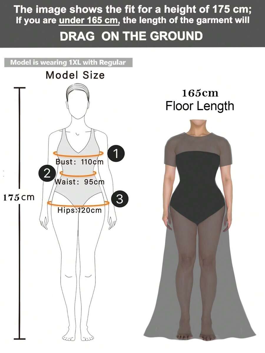 Plus Size V-Neck Mesh Midi Dress with Ruffle Hem – image 44